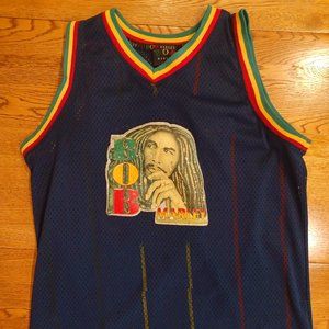 Bob Marley Basketball Jersey Mens Large